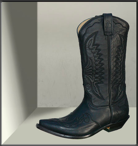 Boots "Black Waxy Western 1 "