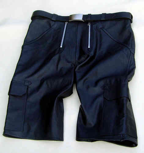Cargo Leder Shorts