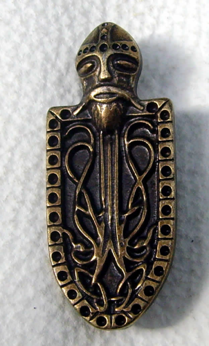 Zierniete, Modell "Odins Schild "  Silber oder Messing