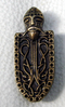Zierniete, Modell "Odins Schild "  Silber oder Messing