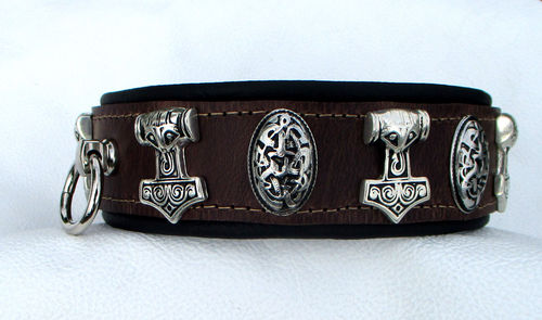Hundehalsband Asgard 2-farbig ca. 4,2 cm breit