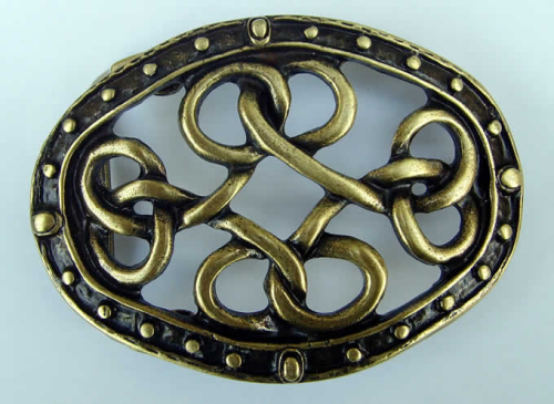 Gürtelschnalle Modell " Celtic Knoten"
