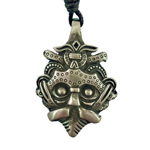 Wikinger-Amulett Zinn 4,8 x 3,3 cm