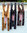 Hosenträger in verschiedenen Lederfarben und Längen