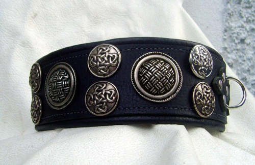 Halsband " Druide No.2 " 6,5cm breit
