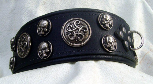 Halsband " Celtica No 3 " 6,5cm breit