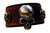 Armband 2-farbig Modell Fat Boy Skull Totenkopf in vielen Farben.